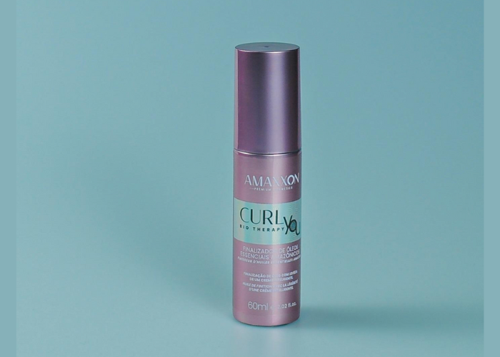 Huile de finition CurlYou 60 ml aux huiles essentielles amazoniennes, Amaxxon