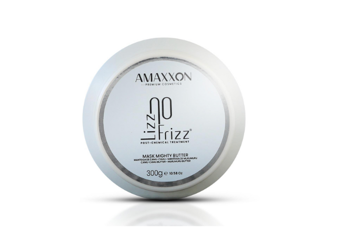 Masque Mighty Butter 300 g de la gamme Lizz No Frizz d'Amaxxon