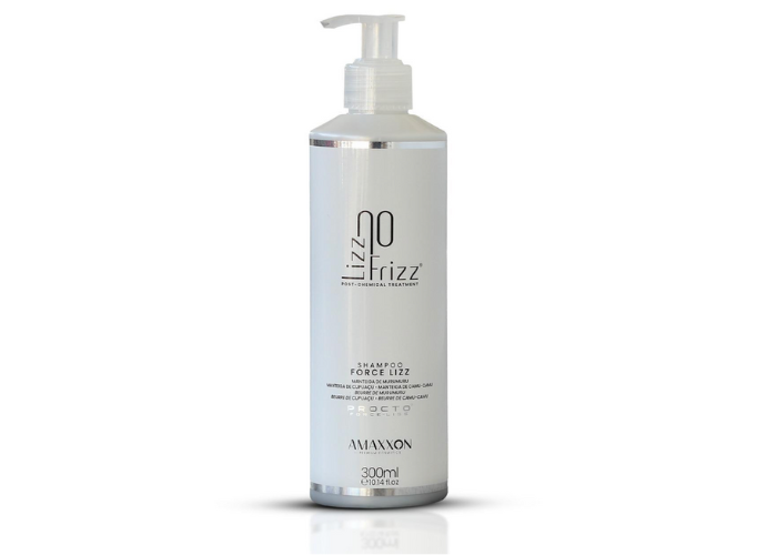 Shampooing Force Lizz 300 ml, gamme Lizz No Frizz d'Amaxxon